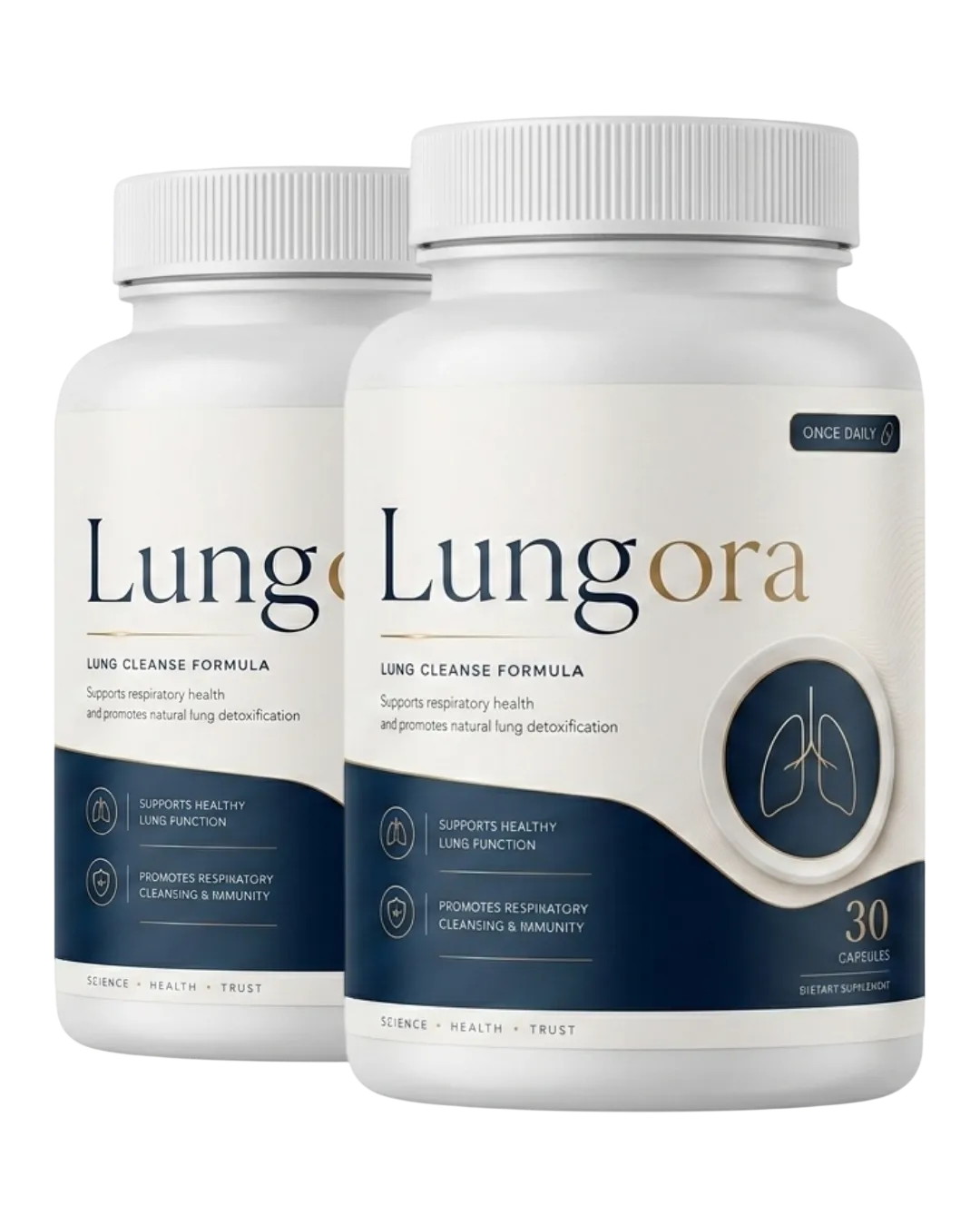 Two bottles of Lungora